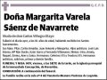 VARELA SAENZ DE NAVARRETE,MARGARITA