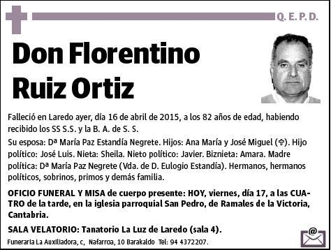 RUIZ ORTIZ,FLORENTINO