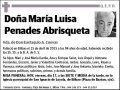 PENADES ABRISQUETA,MARIA LUISA