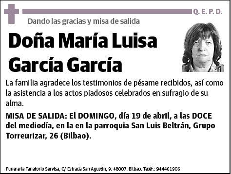 GARCIA GARCIA,MARIA LUISA