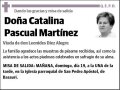 PASCUAL MARTINEZ,CATALINA