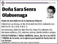 SENRA OLABUENAGA,SARA
