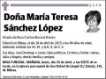 SANCHEZ LOPEZ,MARIA TERESA
