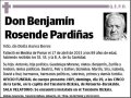 ROSENDE PARDIÑAS,BENJAMIN