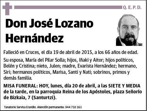 LOZANO HERNANDEZ,JOSE