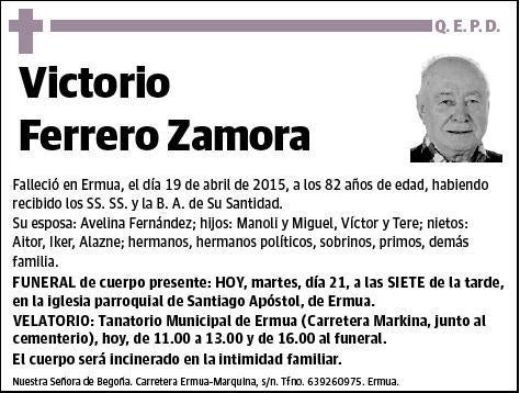 FERRERO ZAMORA,VICTORIO