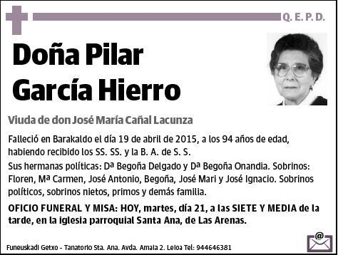 GARCIA HIERRO,PILAR