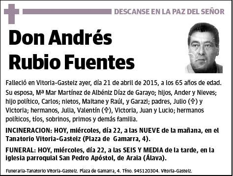 RUBIO FUENTES,ANDRES