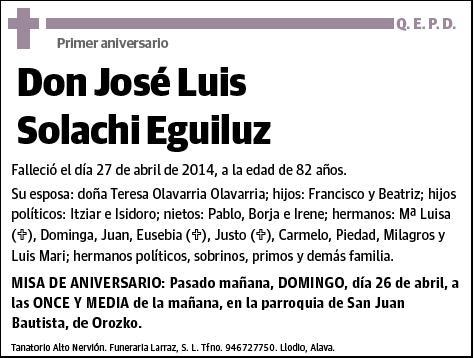 SOLACHI EGUILUZ,JOSE LUIS