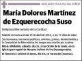 MARTINEZ DE EZQUERECOCHA SUSO,MARIA DOLORES