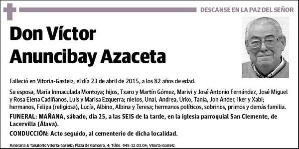 ANUNCIBAY AZACETA,VICTOR