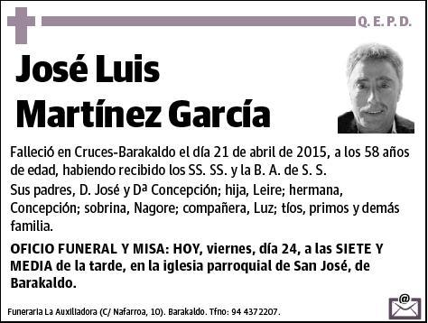 MARTINEZ GARCIA,JOSE LUIS