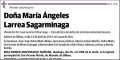 LARREA SAGARMINAGA,MARIA ANGELES