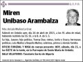 UNIBASO ARAMBALZA,MIREN