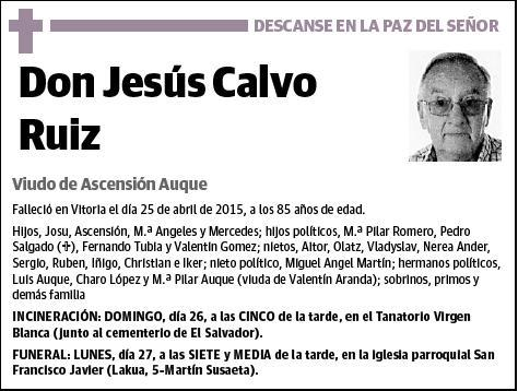 CALVO RUIZ,JESUS