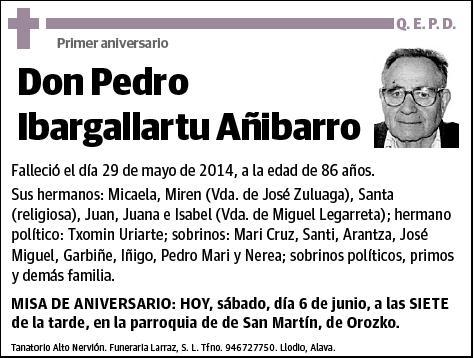 IBARGALLARTU AÑIBARRO,PEDRO