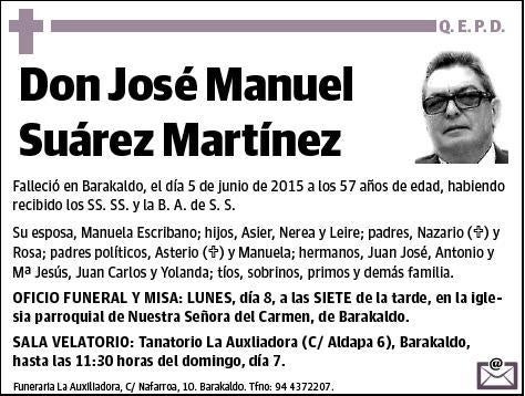 SUAREZ MARTINEZ,JOSE MANUEL