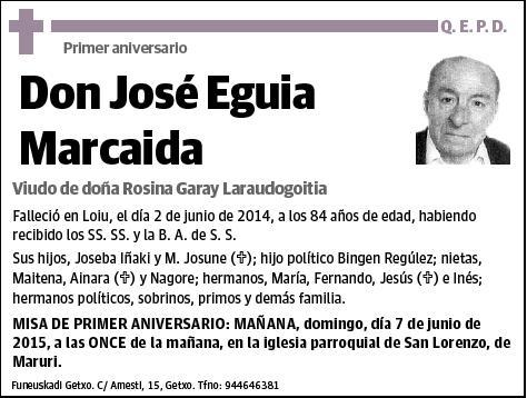 EGUIA MARCAIDA,JOSE