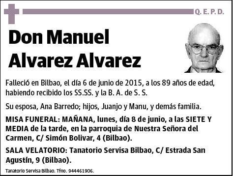 ALVAREZ ALVAREZ,MANUEL