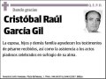 GARCIA GIL,CRISTOBAL RAUL