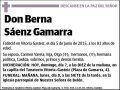 SAENZ GAMARRA,BERNA