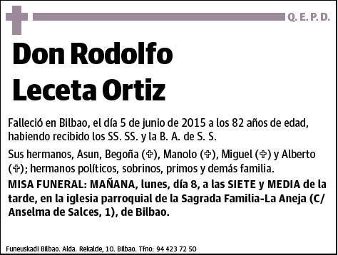 LECETA ORTIZ,RODOLFO