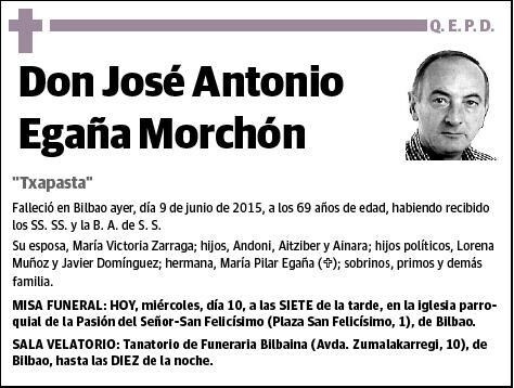 EGAÑA MORCHON,JOSE ANTONIO