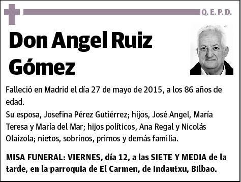 RUIZ GOMEZ,ANGEL