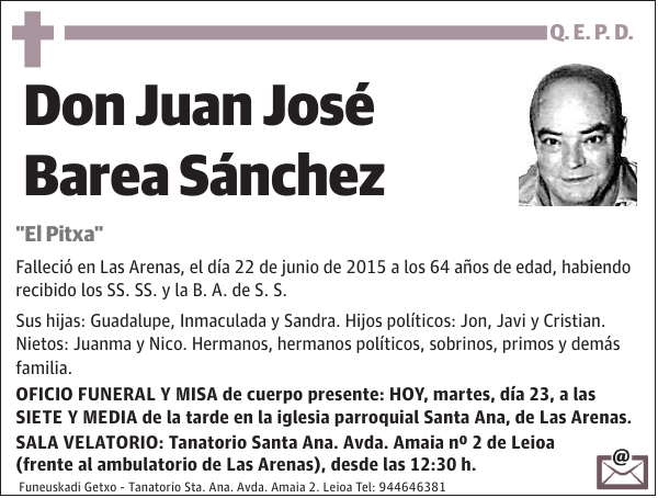 JUAN JOSÉ BAREA SÁNCHEZ