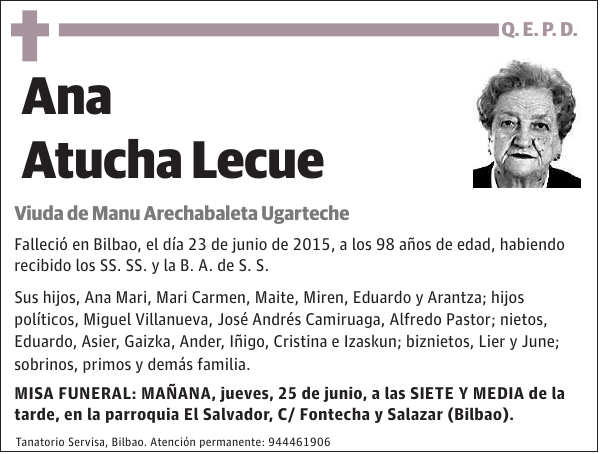 Ana Atucha Lecue