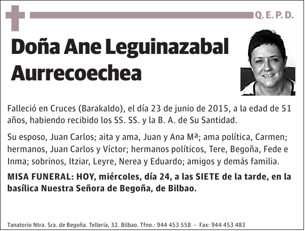 Ane Leguinazabal Aurrecoechea