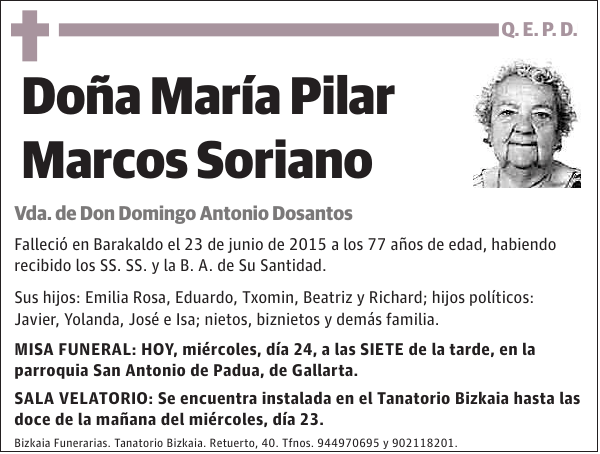 María Pilar Marcos Soriano