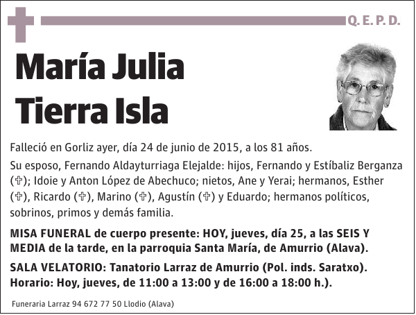 María Julia Tierra Isla