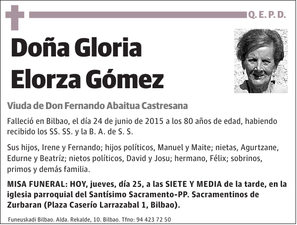 Gloria Elorza Gómez