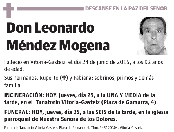 Leonardo Méndez Mogena