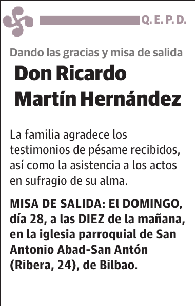 Ricardo Martín Hernández