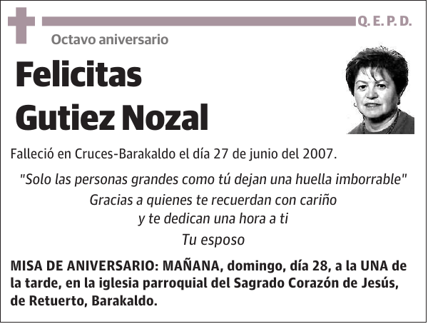 Felicitas Gutiez Nozal