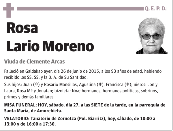 Rosa Lario Moreno