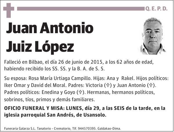 Juan Antonio Juiz López