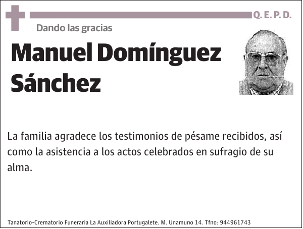 Manuel Domínguez Sánchez