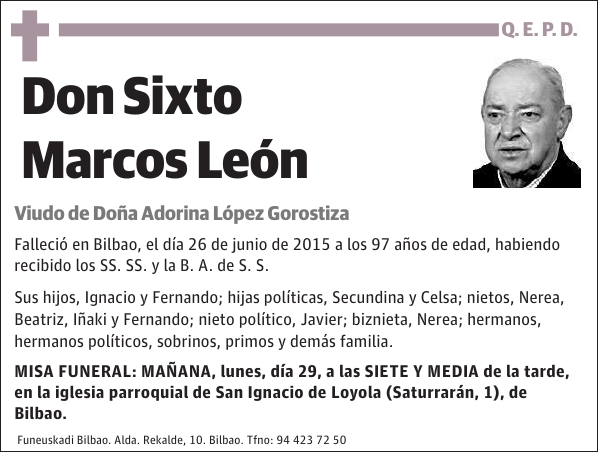 Sixto Marcos León