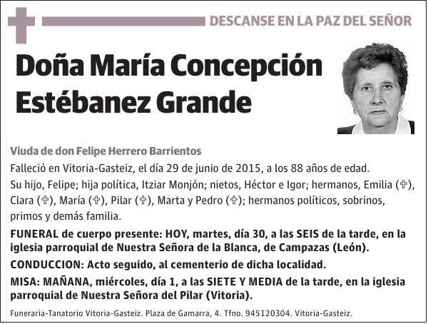 María Concepción Estébanez Grande