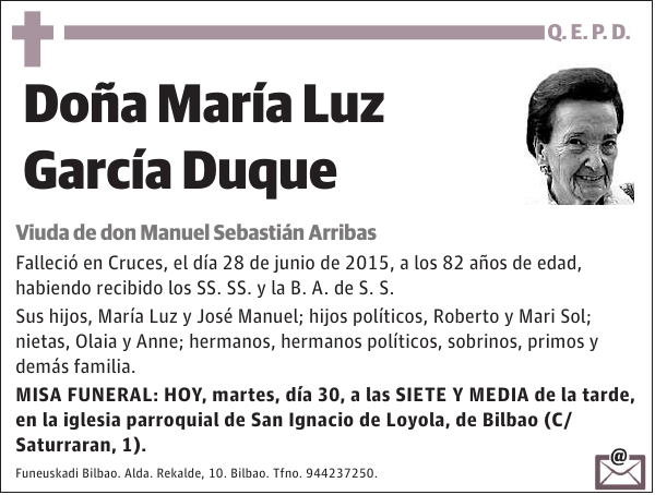 María Luz García Duque