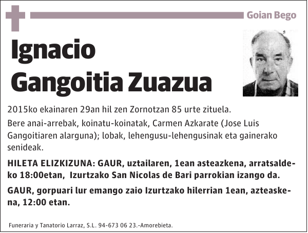 Ignacio Gangoitia Zuazua