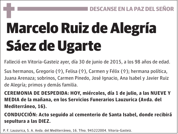 Marcelo Ruiz de Alegría Sáez de Ugarte