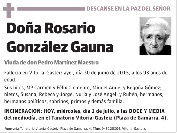 Rosario González Gauna