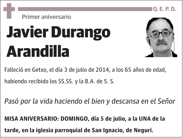 Javier Durango Arandilla