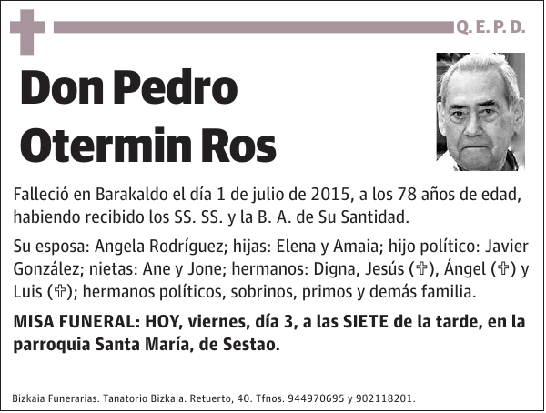 Pedro Otermin Ros