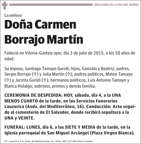 Carmen Borrajo Martin