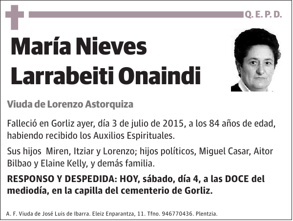 María Nieves Larrabeiti Onaindi